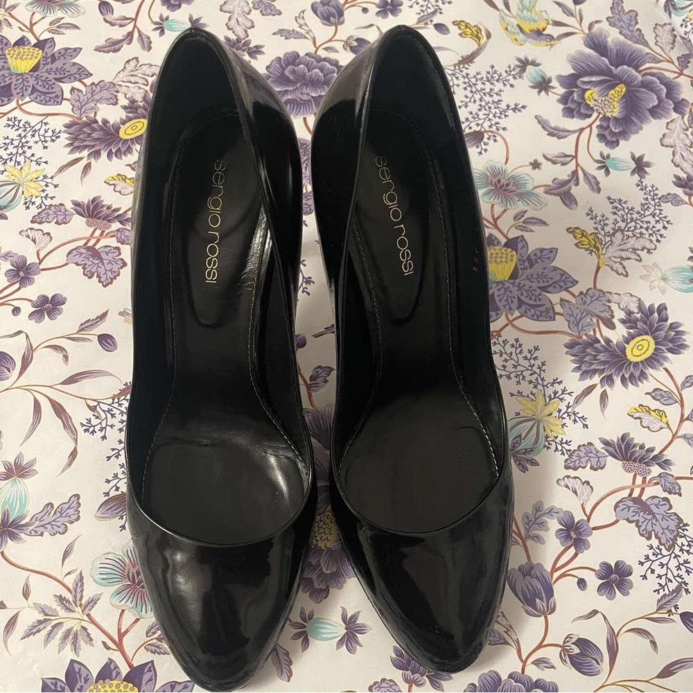 Sergio Rossi Black Women's Heels Authentic